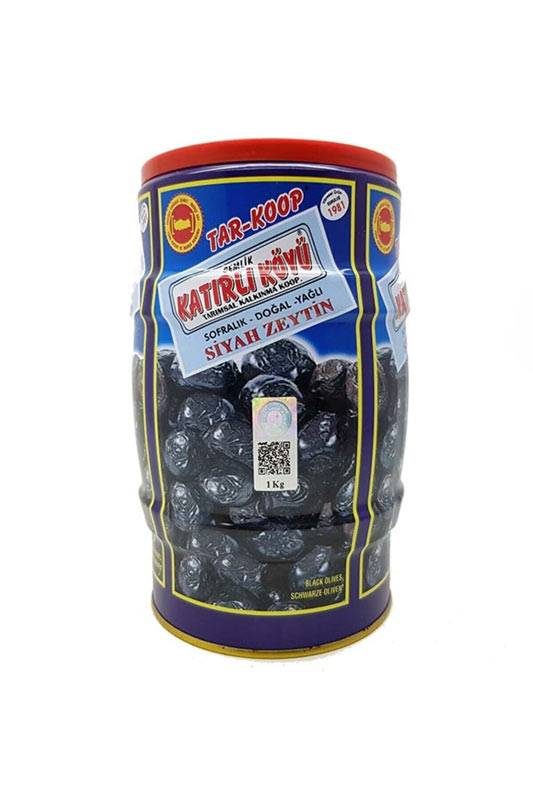Katırlı Köyü Siyah Zeytin 1000 Gr