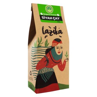 Lazika Bergamot Aromalı Siyah Çay 350 Gr